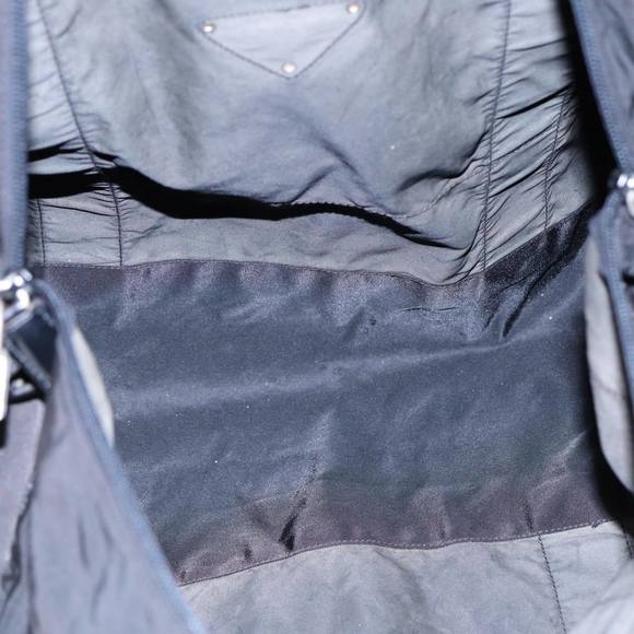 PRADA Boston Bag Nylon Black Auth 82120 - Picture 11 of 16